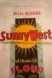 画像2: dp-250205-77 THE H.D. LEE FLOUR MILLS "SUNNY WEST" FLOUR SACK (2)