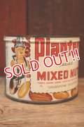 ct-250205-78 PLANTERS / MR.PEANUT 1950's Salted MIXED NUTS TIN CAN