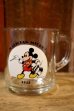 画像1: ct-250205-13 Mickey Mouse / Anchor Hocking 1970's Mug "MAGICIAN MICKEY" (1)