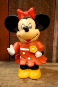 ct-250205-17 Minnie Mouse / 1970's-1980's Coin Bank (Hong Kong)