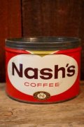 dp-250205-78 Nash's COFFEE / 1950's Tin Can