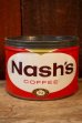 画像1: dp-250205-78 Nash's COFFEE / 1950's Tin Can (1)