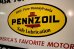 画像2: dp-250205-61 PENNZOIL 1970's Menu Board Metal Sign (2)