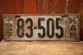 dp-250205-21 License Plate 1927 KANSAS "83-505"