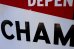 画像2: dp-250205-56 CHAMPIOM 1960's-1970's Metal Sign (2)