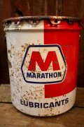 dp-250205-38 MARATHON LUBRICANTS 1970's 5 U.S. GALLONS CAN