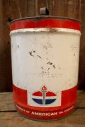 dp-250205-30 AMERICAN OIL COMPANY 1960's 5 U.S. GALLONS CAN