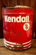 dp-250205-27 Kendall MOTOR OIL 1970's 5 U.S.GALLONS CAN