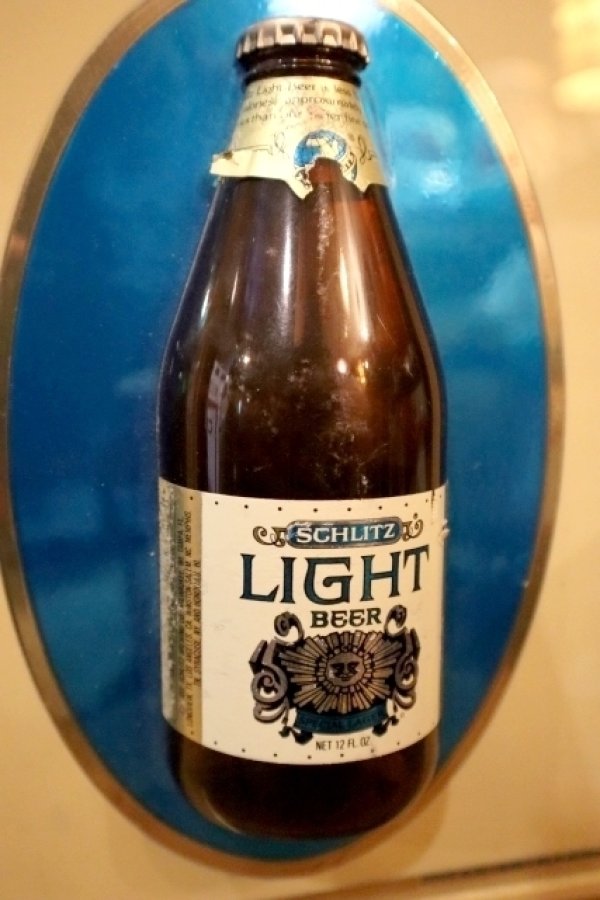 画像2: dp-250205-90 SCHLITZ LIGHT BEER 1977 Plastic Sign