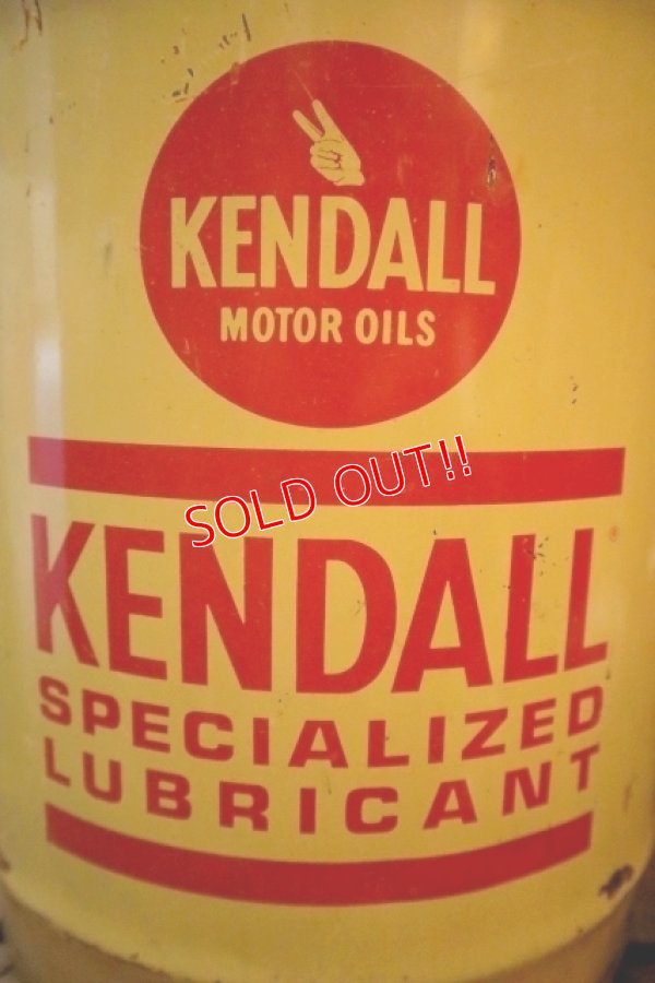 画像2: dp-250205-26 KENDALL SUPECIALIZED LUBRICANT 1970's 5 U.S. GALLONS CAN