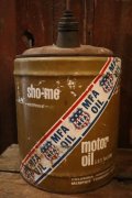 dp-250205-73 M・F・A  MOTOR OIL 1970's 5 U.S. GALLONS CAN