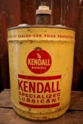 dp-250205-25 KENDALL SUPECIALIZED LUBRICANT 1970's 5 U.S. GALLONS CAN