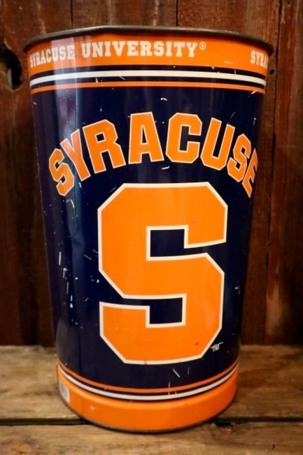 画像1: dp-250205-94 WINCRAFT SPORTS SYRACUSE UNIVERSITY TIN TRASH CAN