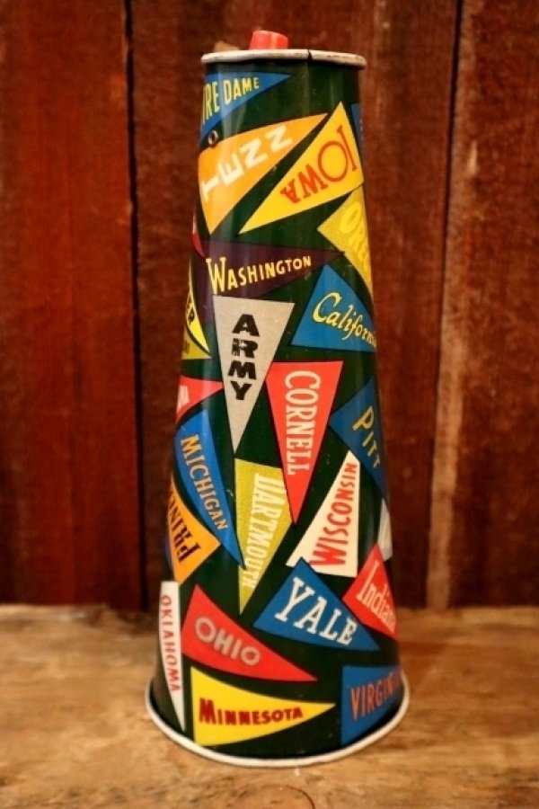 画像1: dp-250205-94 THE OHIO ART CO. 1960's COLLEGE PENNANTS MEGAPHONE