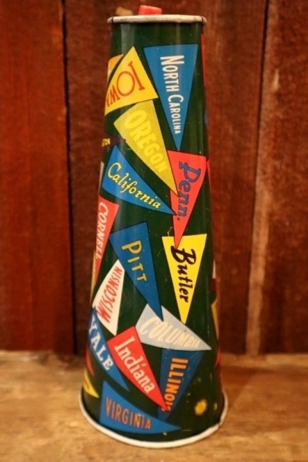 画像2: dp-250205-94 THE OHIO ART CO. 1960's COLLEGE PENNANTS MEGAPHONE