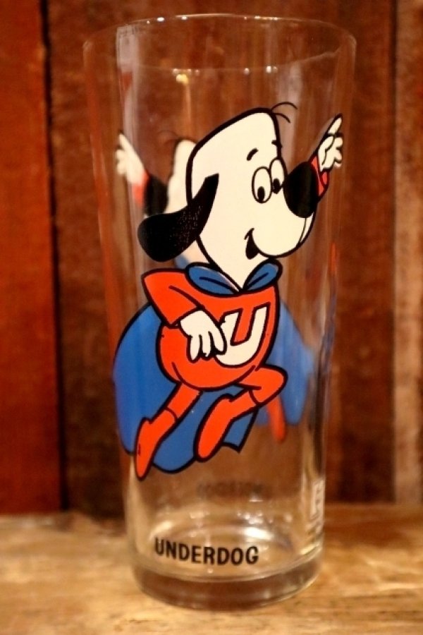 画像1: gs-250205-25 Under Dog / PEPSI 1970's Collector Series Glass