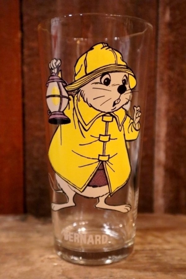 画像1: gs-250205-20 The Rescuers / Bernard PEPSI 1977 Collectors Series Glass