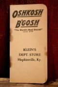 dp-250205-103 OSHKOSH B'GOSH 1950's MEMO PAD