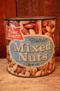 ct-250205-78 Tom Scott Salted Mixed Nuts TIN CAN