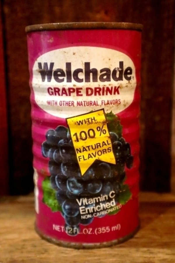 画像1: dp-250205-78 Welchade GRAPE DRINK 1970's CAN