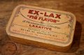 ct-250205-78 EX-LAX "FIG-FLAVOR" 1950's TIN CASE