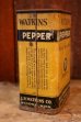 画像4: ct-250205-78 WATKINS PEPPER 1930's 8 OZ. CAN