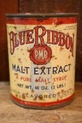 ct-250205-78 BLUE RIBBON MALT EXTRACT A PURE MALT SYRUP 1920's-1930's 48 OZ. CAN