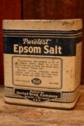 ct-250205-78 United Drug Company 1940's Epson Salt TIN CAN