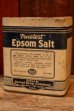 画像1: ct-250205-78 United Drug Company 1940's Epson Salt TIN CAN (1)