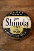 dp-250205-78 Shinola 7-DAY SHOE POLISH BLACK TIN CAN