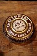 dp-250205-112 GRIFFIN A・B・C CORDOVAN WAX SHOE POLISH TIN CAN