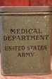 画像2: dp-250205-78 MEDICAL DEPARTMENT UNITED STATES ARMY METAL TIN CASE (2)