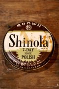 dp-250205-78 Shinola 7-DAY SHOE POLISH BROWM TIN CAN