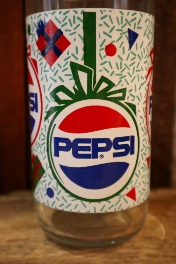 画像2: gs-250205-49 PEPSI 1990's HOLIDAY GLASS "Ornament"