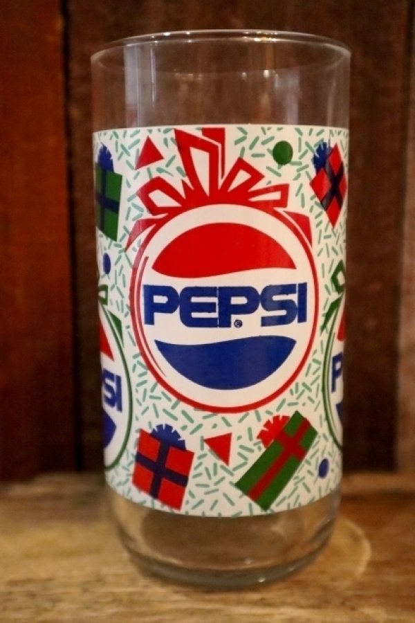 画像1: gs-250205-49 PEPSI 1990's HOLIDAY GLASS "Ornament"