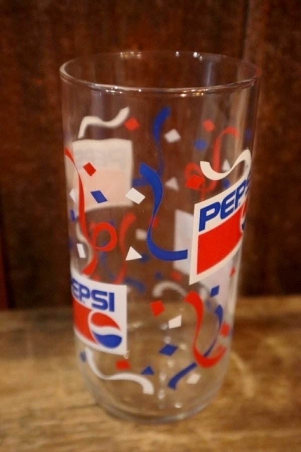 画像4: gs-250205-49 PEPSI 1990's HOLIDAY GLASS "Party"