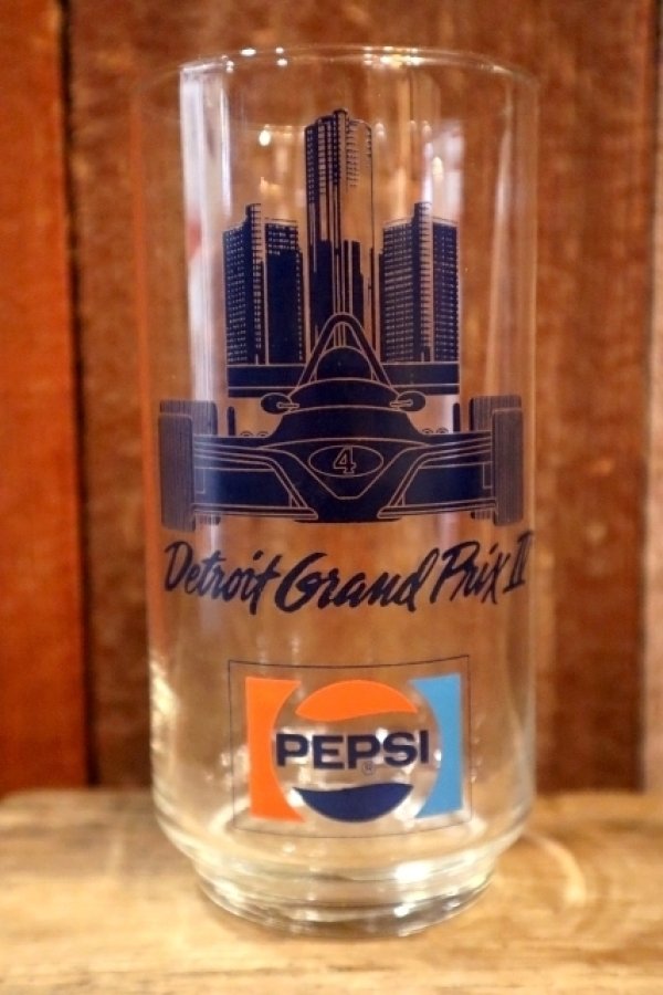 画像1: gs-250205-49 PEPSI 1980's Detroit Grand Prix IV GLASS