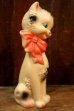 画像3: ct-250205-30 THE SUN RUBBER CO. 1950's DRESSY CAT SQUEAKY DOLL