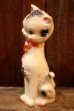 画像4: ct-250205-30 THE SUN RUBBER CO. 1950's DRESSY CAT SQUEAKY DOLL