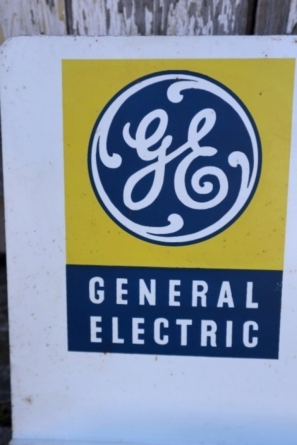 画像2: dp-250205-62 GENERAL ELECTRIC / LIGHT BULBS 1960's-1970's W-sided Metal Sign