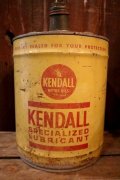 dp-250205-24 KENDALL SUPECIALIZED LUBRICANT 1970's 5 U.S. GALLONS CAN