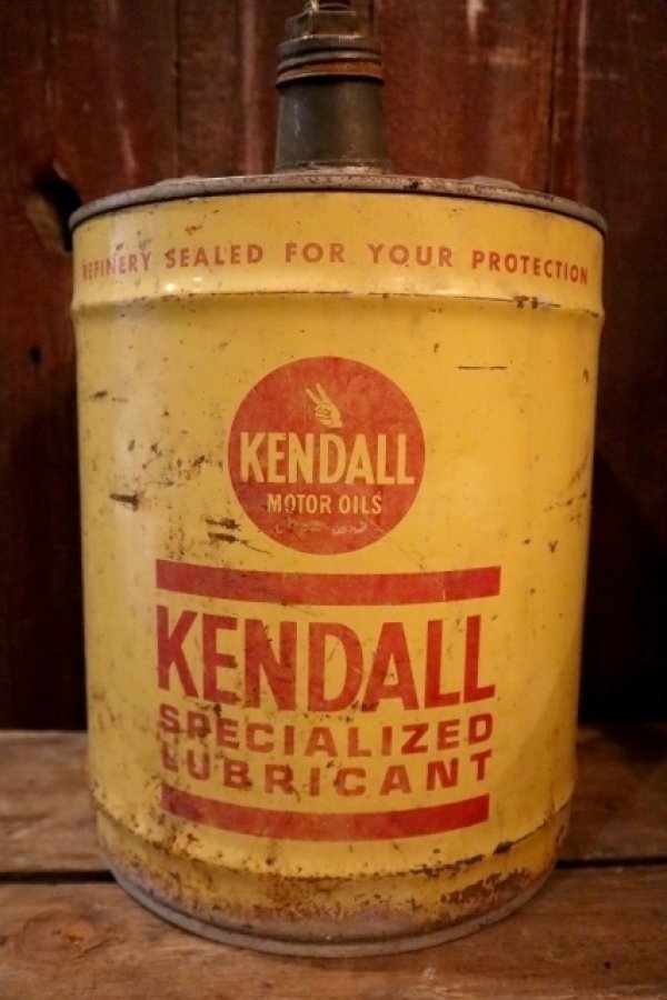 画像1: dp-250205-24 KENDALL SUPECIALIZED LUBRICANT 1970's 5 U.S. GALLONS CAN