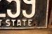 画像6: dp-250205-21 License Plate 1955 KANSAS "KW-259" Set