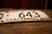 画像4: dp-250205-21 License Plate 1961 KANSAS "KW-643" (4)