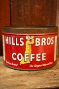 dp-250205-114 HILLS BROS COFFEE / 1950's Tin Can