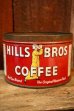 画像1: dp-250205-114 HILLS BROS COFFEE / 1950's Tin Can (1)