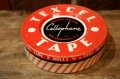 dp-250205-114 TEXCEL / Vintage Cellophane Tape Can