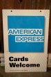 画像1: dp-250205-36 AMERICAN EXPRESS 2000's W-sided Metal Sign (1)