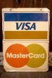 画像6: dp-250205-36 VISA Master Card 1980's W-sided Metal Sign