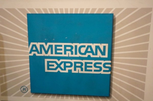 画像2: dp-250205-36 AMERICAN EXPRESS・Master Card・VISA 2000's W-sided Metal Sign